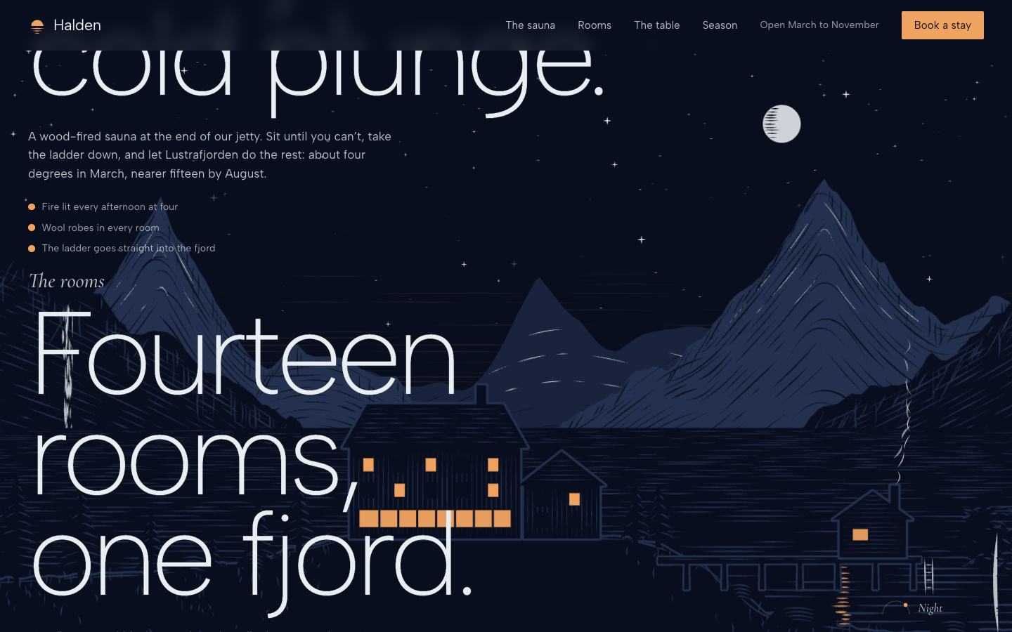Halden, screen 2 of 8