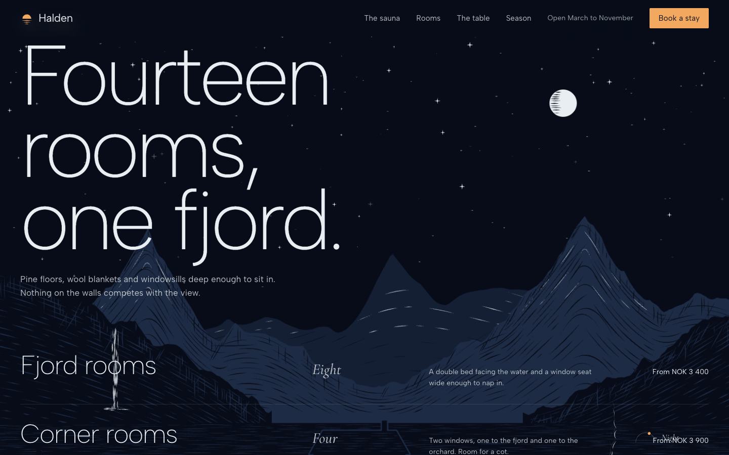 Halden, screen 3 of 8